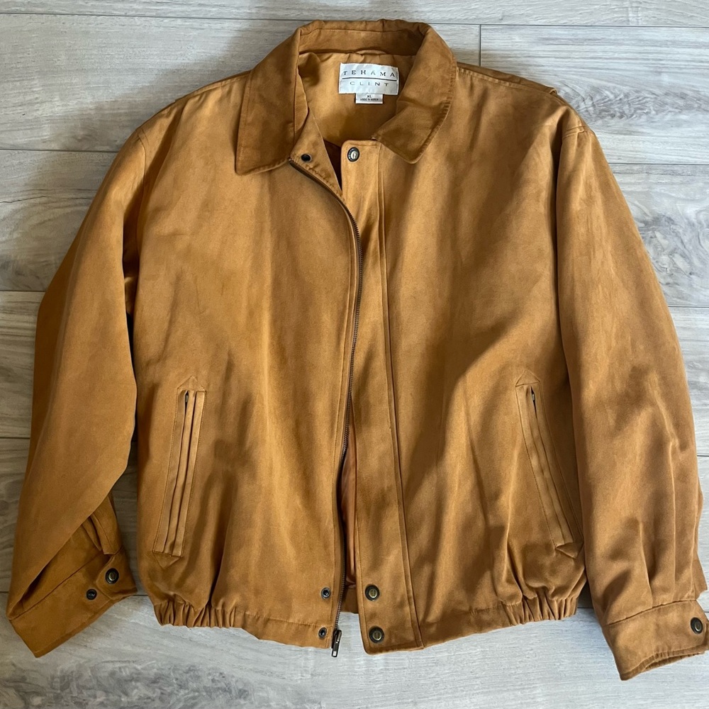 Tehama Clint coat, light brown size XL